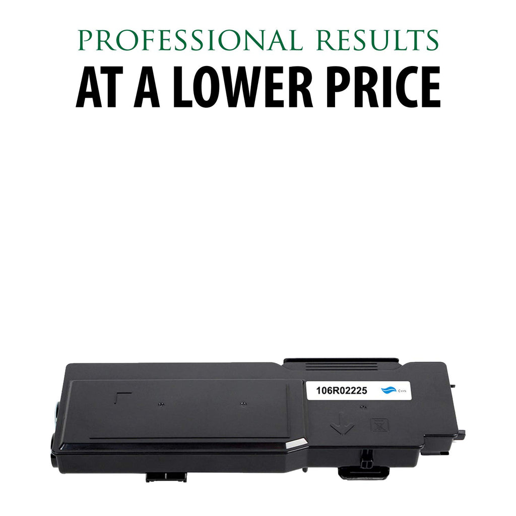 Premium Ink&Toner | Re-Manufactured Toner Cartridge Replacement for 106R02225 – Standard Yield Laser Printer Cartridge Compatible with Xerox