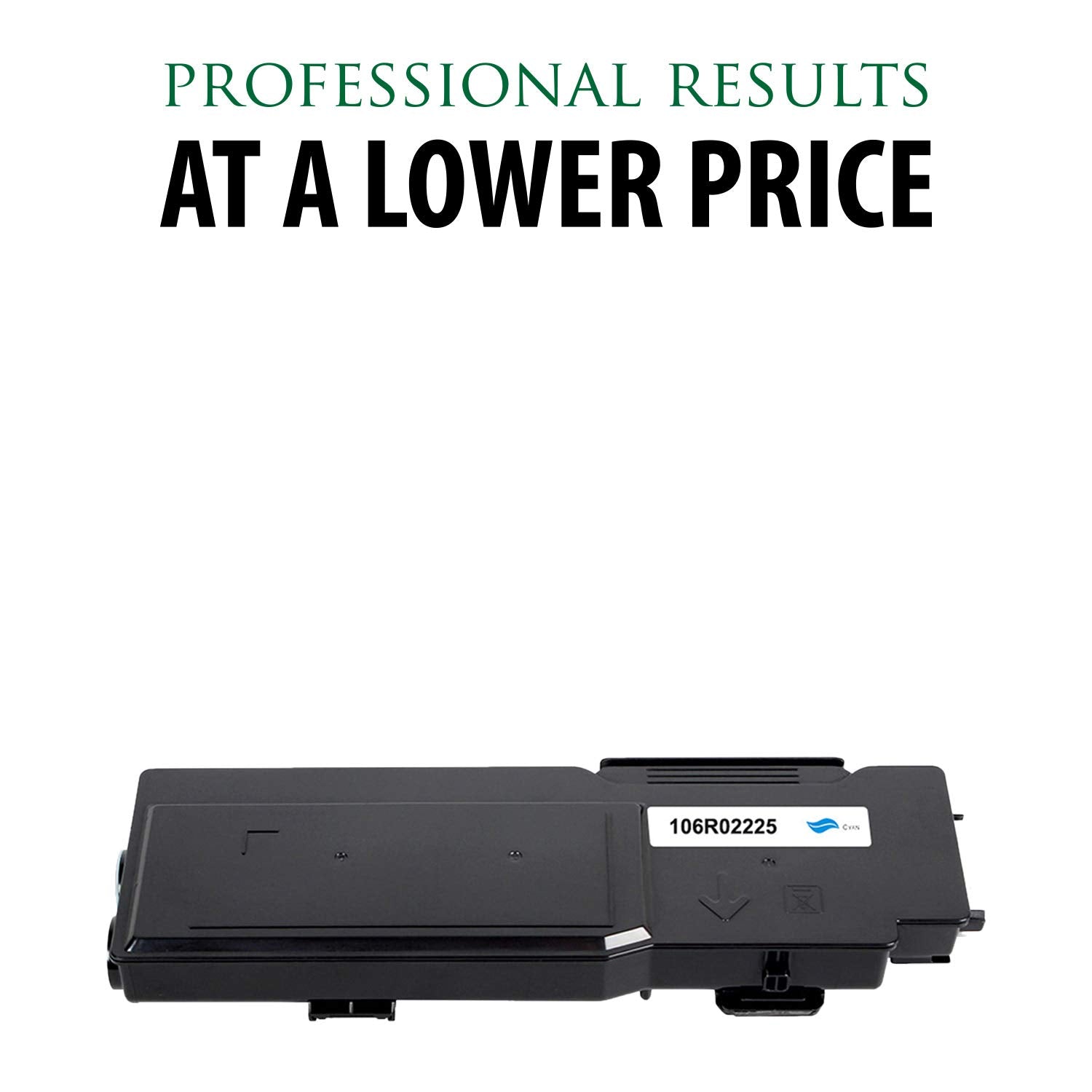 Premium Ink&Toner | Re-Manufactured Toner Cartridge Replacement for 106R02225 – Standard Yield Laser Printer Cartridge Compatible with Xerox