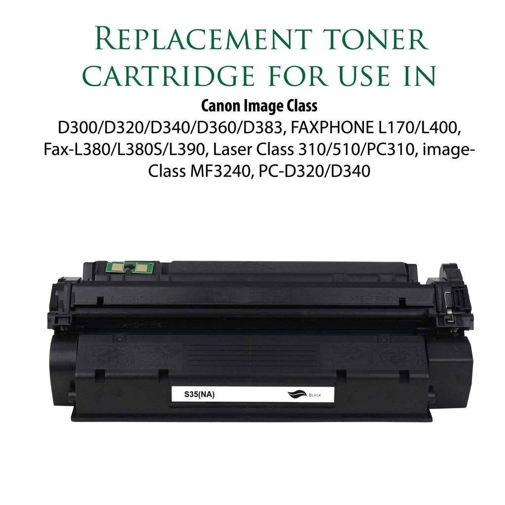 Premium Ink&Toner | Re-Manufactured Toner Cartridge Replacement for Canon S35 – Standard Yield Laser Printer Cartridge Compatible with Canon