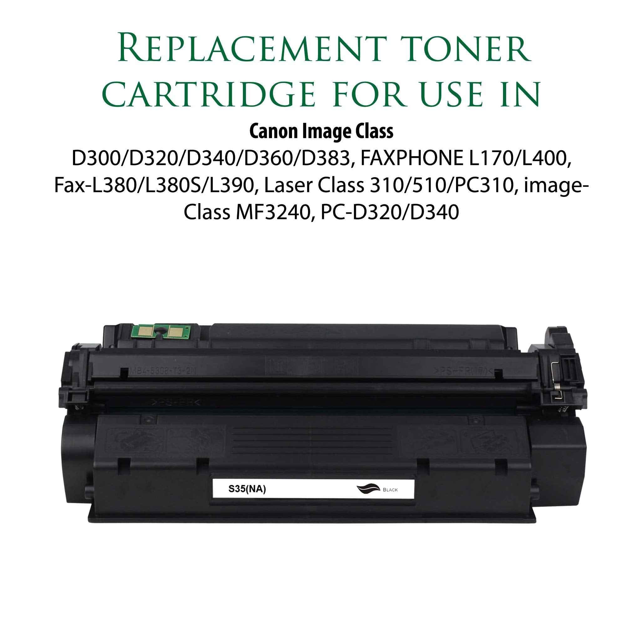 Premium Ink&Toner | Re-Manufactured Toner Cartridge Replacement for Canon S35 – Standard Yield Laser Printer Cartridge Compatible with Canon