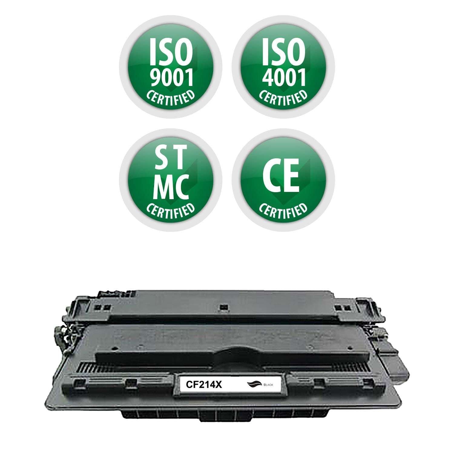 Premium Ink&Toner | Re-Manufactured Toner Cartridge Replacement for CF214X – Standard Yield Laser Printer Cartridge Compatible with HP