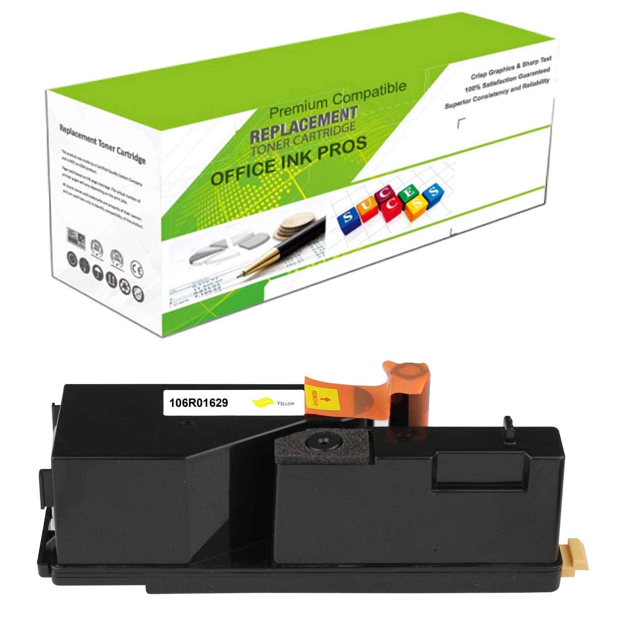 Premium Ink&Toner | Re-Manufactured Toner Cartridge Replacement for 106R01629 – Standard Yield Laser Printer Cartridge Compatible with Xerox