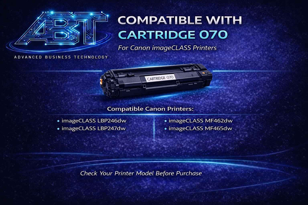 Canon 070 Toner Cartridge Black, Compatible with Canon imageCLASS LBP246dw LBP247dw MF462dw MF465dw, Standard Yield, 1-Pack